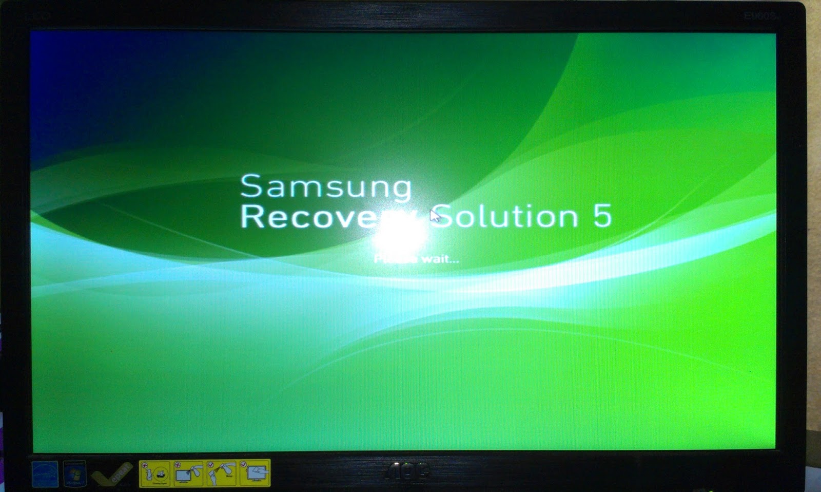 windows 10 samsung recovery solution
